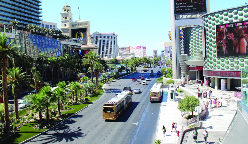 Veolia Transportation operates the Metropolitan Area Express (MAX) Bus Rapid Transit for the Regional Transportation Commission of Southern Nevada, which currently runs between the Downtown Transportation Center and North Las Vegas.