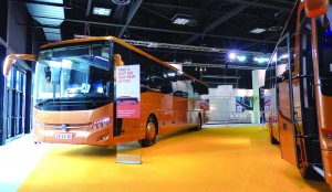 The new Temsa LD13IC, a low deck 13-meter intercity bus.