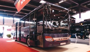 The world premiere of the Setra S 415 UL Business, made in Turkey.