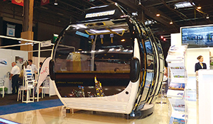 Doppelmayr showed this concept of a people-moving pod.