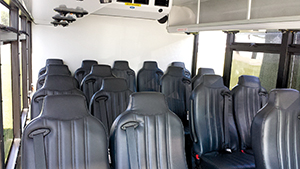 The Metro Link is very flexible with its seating configurations to fit multiple markets and vehicle applications.