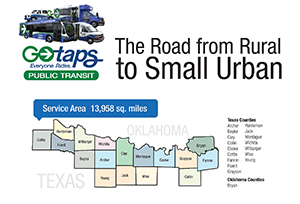 TAPS serves an area of 13,958 square miles.