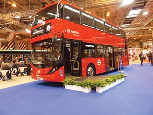 The latest Enviro400H City with the 5,000th BAE Systems hybrid drive.