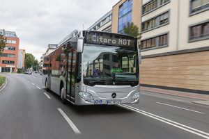 The latest NGT Citaro was launched last year with the new CNG engine.
