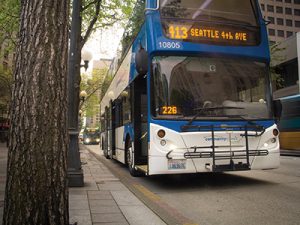Community Transit named its buses “Double Talls” in homage to Seattle’s coffee culture.