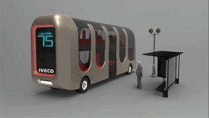 Iveco Bus design project by Transport Design students at L’École de desi...