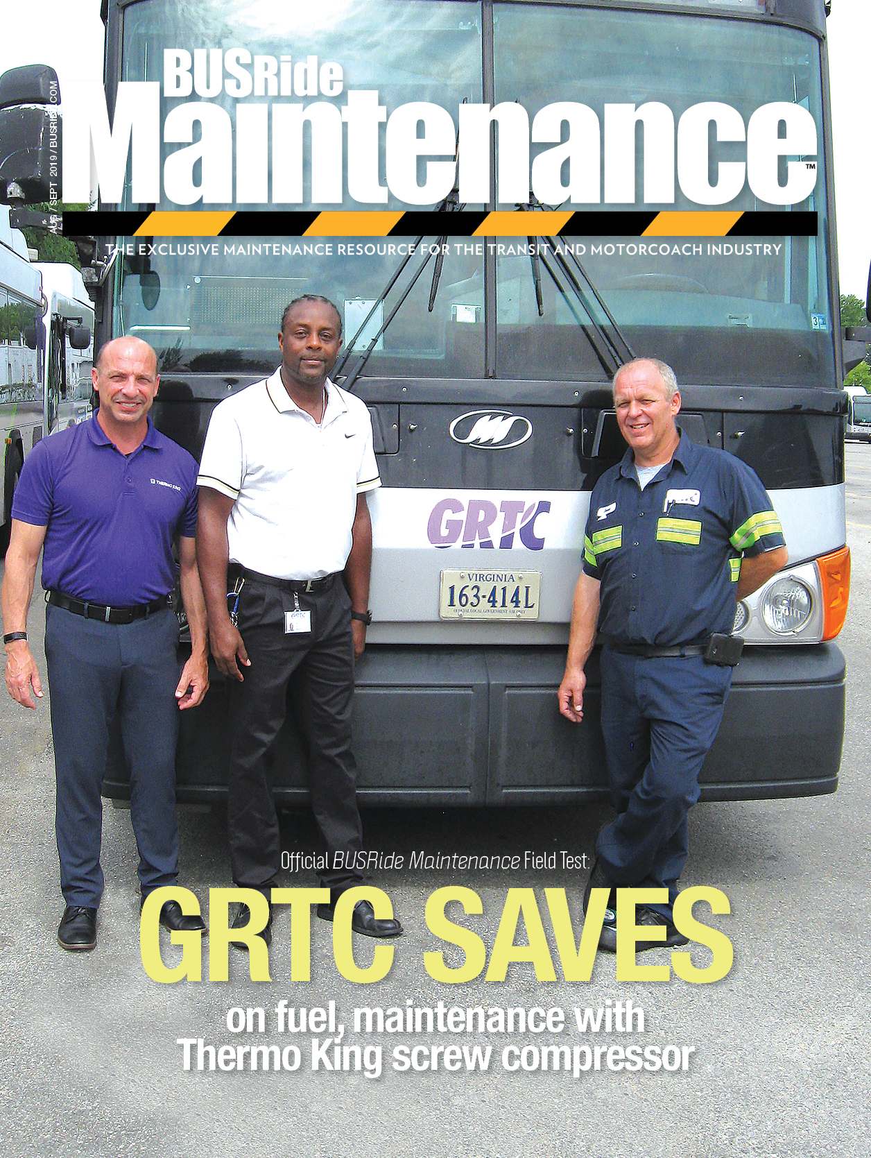 GRTC saves on fuel, maintenance with Thermo King screw compressor