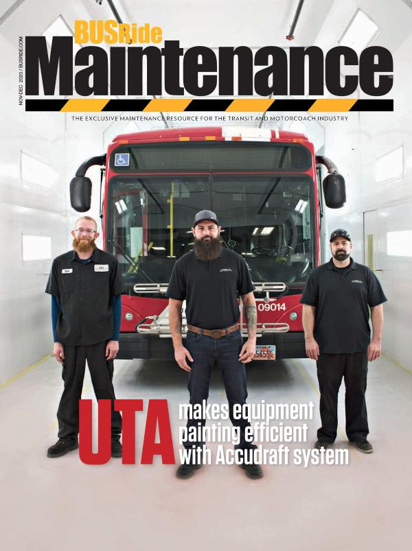 UTA makes equipment painting efficient with Accudraft system