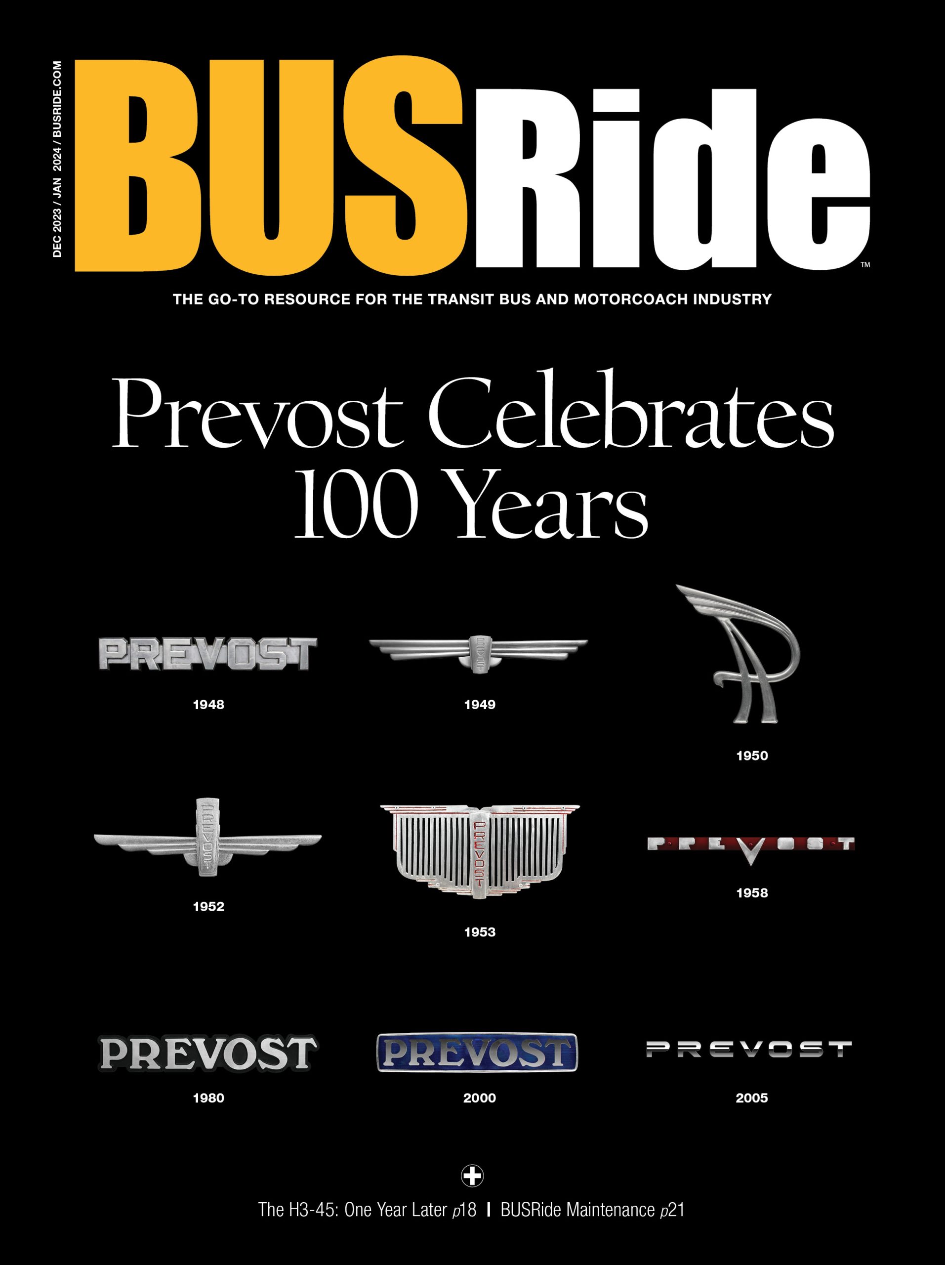 Prevost Celebrates 100 Years