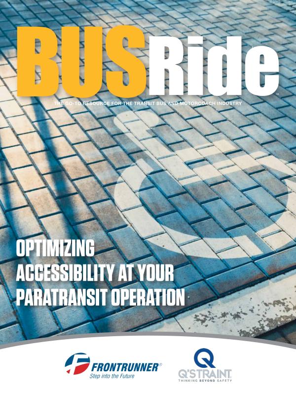 Optimizing Accessibility at Your Paratransit Operation